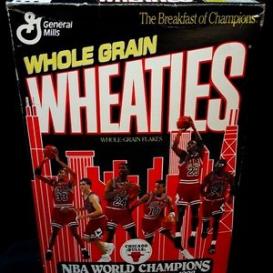 NBA Chicago Bulls 1991-1992 Wheaties Box